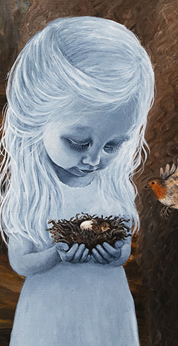 Learn how to create monochrome portrait paintings